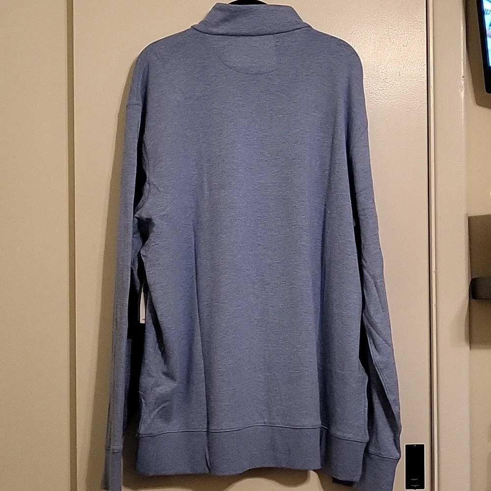 Men's Polo by Ralph Lauren Luxury Jersey Quarter-Zip Pullover (NWT) Size XL - Picture 7 of 9